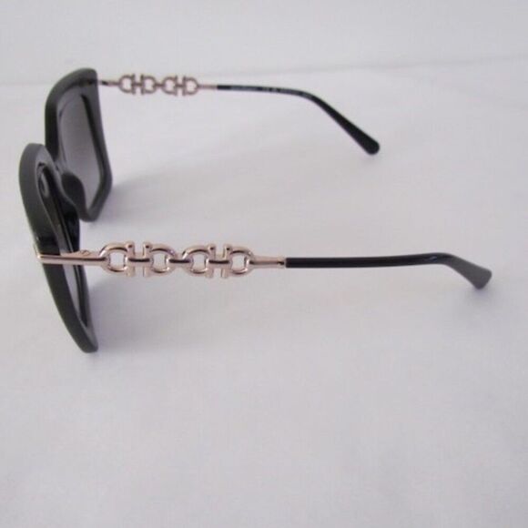 NEW Salvatore Ferragamo Sunglasses Black Smoke Gradient SF1041S 001 New in Box main image 14
